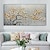 billiga Blom- och växtmålningar-handgjord oljemålning canvas väggkonst dekoration 3d palettkniv stor vit blomma för heminredning rullad ramlös osträckt målning