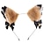 ieftine Accesorii Stilizare Păr-urechi de pisică (pâine în formă de ureche de pisică aburită) benzile de păr cu clopoței accesorii pentru păr benzi pentru cap de pisică japoneză petrecere de halloween banda de păr sexy