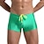 ieftine trunchi de baie boxer pentru bărbați-Bărbați Pantaloni Scurți de Înot Boxeri înot Zilnic Plajă Respirabil Uscare rapidă Cordon Talie elastică Simplu Scurt Sport Casual Îmbrăcăminte de Sport  Negru Alb Strech