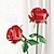 levne Stavební hračky-dárky ke dni žen malé částečky kompatibilní s 40460 sestavený květ růže série dospělá přítelkyně dárek květiny růže stavebnice kytice valentýn pro dívky dárky ke dni matek pro maminky