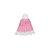 billige Dukketilbehør-jenteleke 60cm dukkeklær prinsesse brudekjole skiftende genser rosa kjole med hatt høst- og vinterklærsett