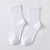 halpa sukat 9-10 paria naisten miehistön sukat työ päivä loma yksivärinen polyesteri urheilullinen yksinkertainen klassikko casual / päivittäiset sukat