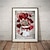tanie Rośliny-vintage walentynki wall art canvas serca czerwone róże wydruki i plakaty zdjęcia tkanina dekoracyjna malarstwo do salonu zdjęcia bez ramki