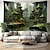 cheap Landscape Tapestry-Chinese Style Garden Hanging Tapestry Wall Art Large Tapestry Mural Decor Photograph Backdrop Blanket Curtain Home Bedroom Living Room Decoration