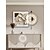 Χαμηλού Κόστους Εσωτερικά Επιτοίχια Φωτιστικά-φωτιστικό τοίχου ρολόι 40/60/70/80cm διακόσμηση σπιτιού μοντέρνα led φωτιστικά τοίχου συμβατά με γραφείο σαλονιού κρεβατοκάμαρα 110-240v