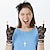 billige Fest utstyr-halloween hotselgende 80-talls tema ball sett blonder sløyfe pannebånd hansker kryss halskjede sett