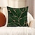 cheap Floral &amp; Plants Style-1PC Leaf Double Side Pillow Cover Soft Decorative Square Cushion Case Pillowcase for Bedroom Livingroom Sofa Couch Chair