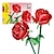 levne Stavební hračky-dárky ke dni žen malé částečky kompatibilní s 40460 sestavený květ růže série dospělá přítelkyně dárek květiny růže stavebnice kytice valentýn pro dívky dárky ke dni matek pro maminky
