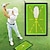 cheap Outdoor Fun &amp; Sports-Golf Swing Practice Pad Trajectory Pad Hitting Pad Golf Ball Record Trajectory Bead Hitting Pad