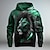 cheap Men&#039;s 3D Hoodies-Graphic Lion Men&#039;s Fashion 3D Print Hoodie Christmas Vacation Going out Hoodies Black Red Long Sleeve Hooded Print Front Pocket Spring &amp;  Fall Designer Hoodie Sweatshirt