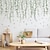 preiswerte Wand-Sticker-Sommer frische grüne Pflanzen Rebe Taille Wandaufkleber 1 Stück 30 * 90 cm * 2 Stück