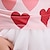 ieftine tricouri 3d fete-Valentines Fete 3D Inimă Tricou Cămașă Roz Manșon Lung Tipărire 3D Toamnă Iarnă Activ Modă Drăguţ Poliester Copii 3-12 ani Stil Nautic În aer liber Casual Zilnic Fit regulat