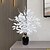 preiswerte Künstliche Blumen &amp; Vasen-1 Stück Heimdekoration, die Weidenblätter simuliert, geeignet für die Dekoration von Küchen, Restaurants, Gärten, Innenhöfen, Einkaufszentren, Hotels, Büros usw., Hochzeitsdekoration