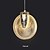abordables Éclairages pour îlot-Lampe suspendue 1/2 moderne, éclairage d'intérieur, lampe de chevet, décoration de salon, lustre de luxe à la mode