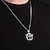 cheap Movie &amp; TV Theme Costumes-Hunger Games Mockingjay Necklace Men&#039;s Movie Cosplay Cosplay Silver Masquerade Necklace