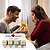 billiga Alla hjärtans dag för älskare-date night tärningar för par ta ut dicedate dice date idéer för par dejta dice årsdagen träpresenter till hennes vuxna roliga spel för par romantiska presenter till henne honom träfärg alla hjärtans