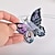 cheap Event &amp; Party Supplies-Exquisite Colorful Black Butterfly Jesus Cross Pendant, Bicycle Rearview Mirror Ornament, Key Chain, Holiday Gift