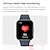 Недорогие Умные браслеты-696 Y83 Умные часы 1.83 дюймовый Умный браслет Bluetooth Контроль температуры Педометр Напоминание о звонке Совместим с Android iOS Мужчины
