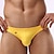 cheap Men&#039;s Briefs Underwear-Men&#039;s 3 Pack Basic Panties Bikini Cut Briefs Nylon Antibacterial Leak Proof Pure Color Mid Waist Black White