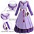 cheap Movie &amp; TV Theme Costumes-Wish Asha Dress Cosplay Costume Girls Princess Dress Cosplay Outfits Kids Dress Up Halloween Christmas Party