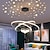 cheap Island Lights-Chandeliers Small Ceiling Light Creative Gypsophila LED Pendant Lights with Remote Control 3000-6000K, Living Room Bedroom Children Ambient Light Hanging Lights