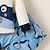 baratos Pijama 3D para menino-Para Meninos 3D Desenho Animado Tubarão Conjunto de Pijama Manga Longa Impressão 3D Primavera Outono Inverno Ativo Diário Poliéster Infantil 3-12 anos Gola Redonda Casa Casual Interior Normal