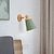 abordables Apliques de pared-Apliques de pared Lámpara de pared para dormitorio nórdico, lámpara de pared minimalista moderna, soporte para lámparas de aplique, lámpara de pasillo, lámpara de noche de pasillo creativa para sala