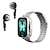 economico Smartwatch-iMosi D8 Orologio intelligente 2.01 pollice Intelligente Guarda Bluetooth Pedometro Avviso di chiamata Localizzatore di attività Compatibile con Android iOS Da donna Da uomo Standby lungo Chiamate in