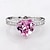 Χαμηλού Κόστους Δαχτυλίδια-του βαλεντίνου γυναικείο δαχτυλίδι γάμου κλασικό λευκό ροζ χάλκινο κλασικό πέτρες γεννήσεως γλυκό 1 τμχ οπάλιο