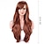 billiga Kostymperuk-peruker 28 tum 70 cm lång lockigt vågigt hår peruk värmebeständig cosplay peruk med peruklock