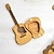 ieftine Evenimente de evenimente și petreceri-cutie de chitara acustica din lemn cu suport, cutie de chitara personalizata pentru pick
