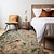 olcso nappali és hálószoba szőnyegek-William Morris ihlette szőnyeg konyhai szőnyeg csúszásmentes olajálló padlószőnyeg nappali szőnyeg beltéri kültéri hálószoba dekoráció fürdőszoba szőnyeg bejárati szőnyeg ajtószőnyeg életfa