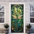 Χαμηλού Κόστους Πόρτα καλύμματα-βιτρό καλύμματα πόρτας λιβελλούλη διακόσμηση τοιχογραφίας ταπετσαρία πόρτας διακόσμηση κουρτίνας πόρτας διακόσμηση πανό πόρτας με φόντο αφαιρούμενο για εξώπορτα εσωτερική διακόσμηση σπιτιού
