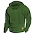 voordelige basic hoodies voor heren-Voor heren Trui met capuchon Zwart Wit Leger Groen Rood Marineblauw Capuchon Effen Sport &amp; Outdoor Dagelijks Sport Ontwerper Basic Casual Lente &amp; Herfst Kleding Hoodies Sweatshirts Lange mouw