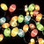 billige LED-stringlys-påskekanin gulrotegg kyllingstreng lys 2m 20leds batteridrevet for påskefestival hage bakgård uteplass bryllupsfest innendørs utendørs dekorasjon