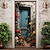 Недорогие Дверные чехлы-3d картина Ловец снов дверные покрытия дверной гобелен дверной занавес украшение фон дверной баннер для входной двери фермерский дом праздничный декор поставки