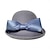 お買い得  パーティーハット-帽子 ポリエステル ウール100％ ボーラーハット フェドーラ帽 結婚式 パーティー エレガント 結婚式 と リボン キャップ かぶと 帽子