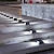 abordables Éclairages pour allées-Lumière solaire de marche d&#039;escalier extérieure ip65 étanche, contrôle de la lumière, lumière de marche extérieure, éclairage de pied de patio, éclairage de marche, jardin, escalier, pont, marche