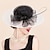 billige Festhatte-hatte hør solhat top hat sinamay hat bryllup teselskab elegant bryllup med fjer sløjfe hovedbeklædning hovedbeklædning