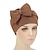 cheap Headpieces-Headwear Headpiece Polyester / Cotton Blend Floppy Hat Turbans Casual Church With Bowknot Pure Color Headpiece Headwear