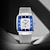 お買い得  クォーツ腕時計-NIBOSI 男性 クォーツ ミニマリスト ファッション カジュアルウォッチ 腕時計 光る カレンダー 防水 デコレーション メッシュベルト 腕時計