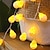billige LED-stringlys-påskeegg lyssnor 1,5m 10leds egg kanin kyllinger led fe lyser batteridrevet for påskegårdsfest innendørs utendørs hjemmedekorasjoner