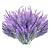 halpa Kodin sisustus-keinotekoinen laventelikimppu simulaatio viherkasvi koristelu kotiravintolaan puutarhaan muovinen laventelikimppu väärennettyjä kasveja 8kpl