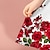 cheap Girl&#039;s 3D Dresses-Girls&#039; 3D Floral Ruffle Dress Sleeveless 3D Print Summer Daily Holiday Casual Beautiful Kids 3-12 Years Casual Dress Tank Dress Above Knee Polyester Regular Fit