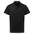 cheap Classic Polo-Men&#039;s Polo Shirt Golf Shirt Casual Sports Lapel Short Sleeve Fashion Basic Plain Button Summer Regular Fit Black White Polo Shirt