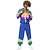 preiswerte Paar- und Gruppenkostüme-Paare 1980er Retro Vintage Kostüm Workout Outfits Herren Damen Film Cosplay Streetwear 1980er Maskerade Halloween Karneval Disco Party Hip Hop