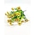 Недорогие Домашнего декора-искусственный цветок искусственный цветок яркий многоразовый имитация реалистичный 7 веток поддельное растение орхидеи 10 шт.