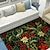 cheap Rugs &amp; Mats &amp; Carpets-Holly Plant Area Rug Kitchen Mat Non-Slip Oil Proof Floor Mat Livingroom Rug Indoor Outdoor Mat Bedroom Decor Bathroom Mat Entrance Rug Door Mat