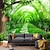 cheap Nature&amp;Landscape Wallpaper-Cool Wallpapers Nature Forest Wallpaper Wall Mural Green Sticker Peel and Stick Removable PVC/Vinyl Material Self Adhesive/Adhesive Required Wall Decor for Living Room Kitchen Bathroom