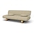 abordables IKEA Couvertures-Housse de canapé-lit en sergé de coton, coupe régulière, lavable et séchable en machine, ikea